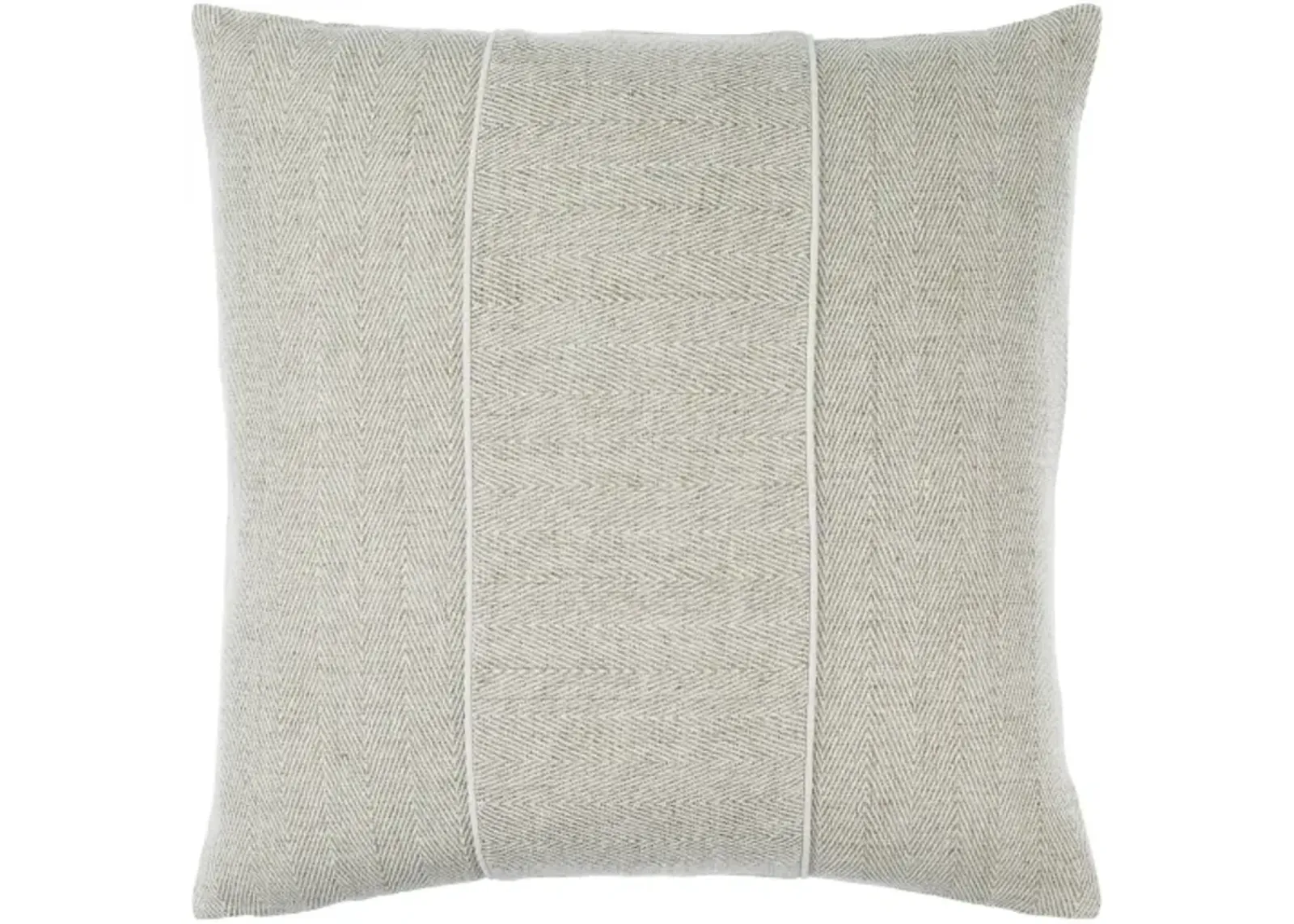 Stitched Linen SCE-001 18"L x 18"W Accent Pillow  - Shell Only