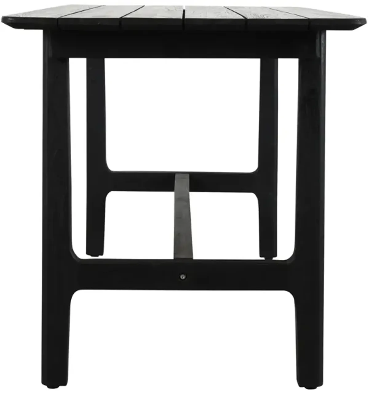 Dawn 67" Outdoor Counter Table Black 