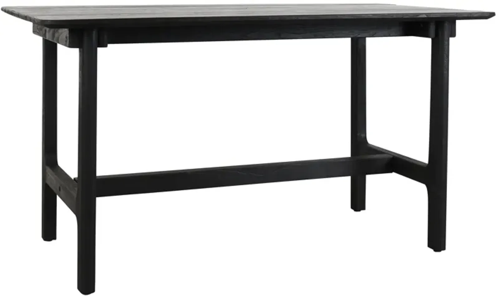 Dawn 67" Outdoor Counter Table Black 