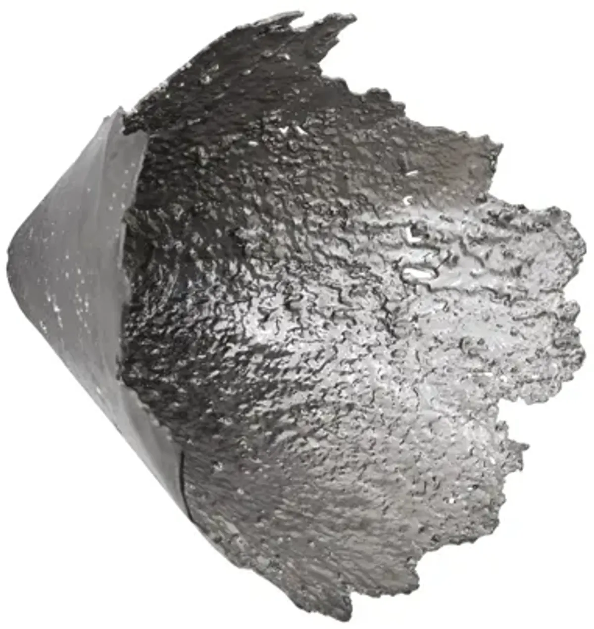 Jagged Splash Bowl Wall Art, Liquid Sliver