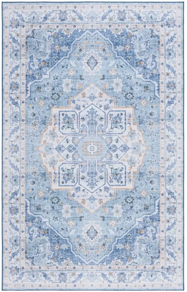 TUCSON 118 M/W S/R LIGHT BLUE  2'-6' x 4' Accent Rug
