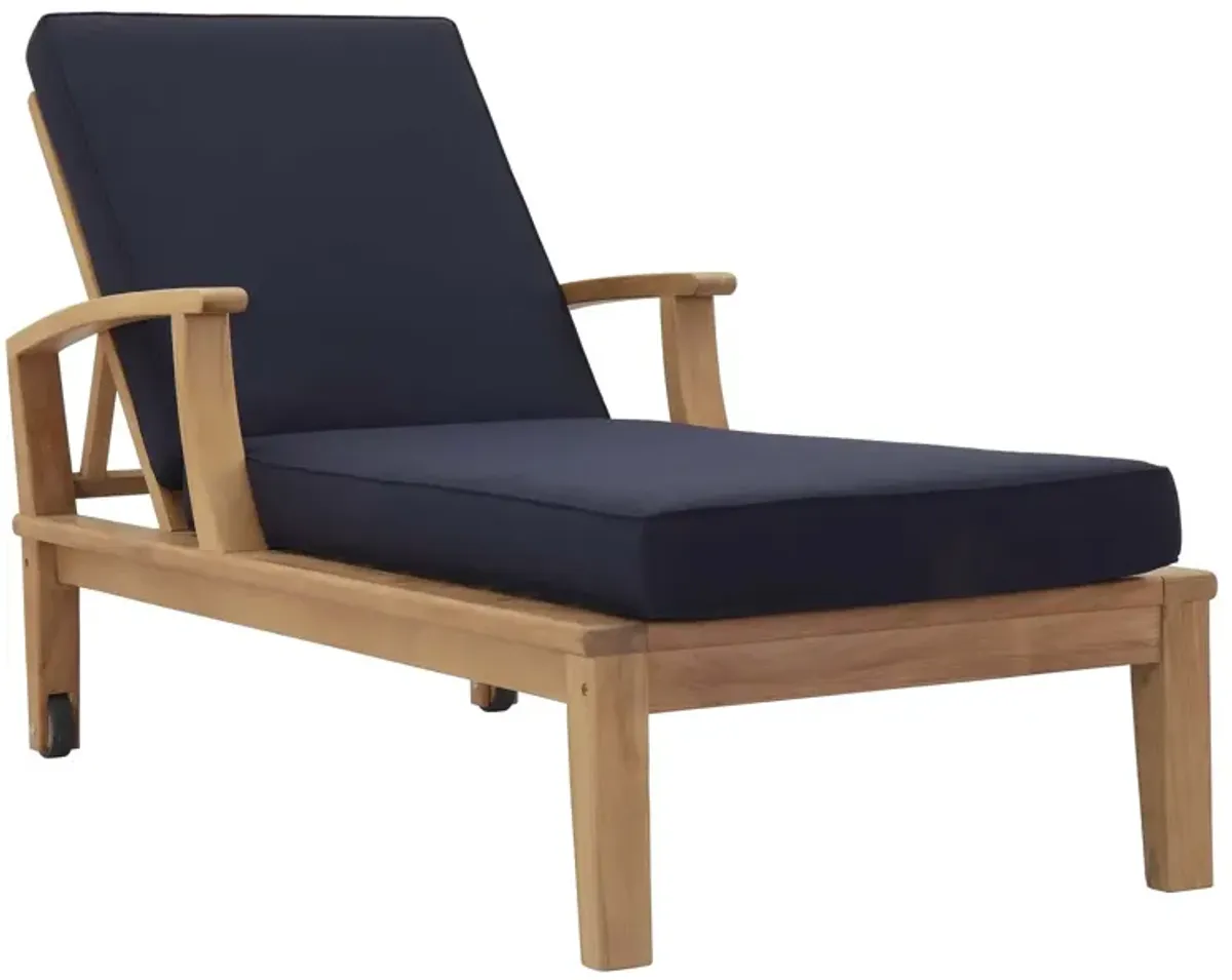 Marina Teak Outdoor Chaise