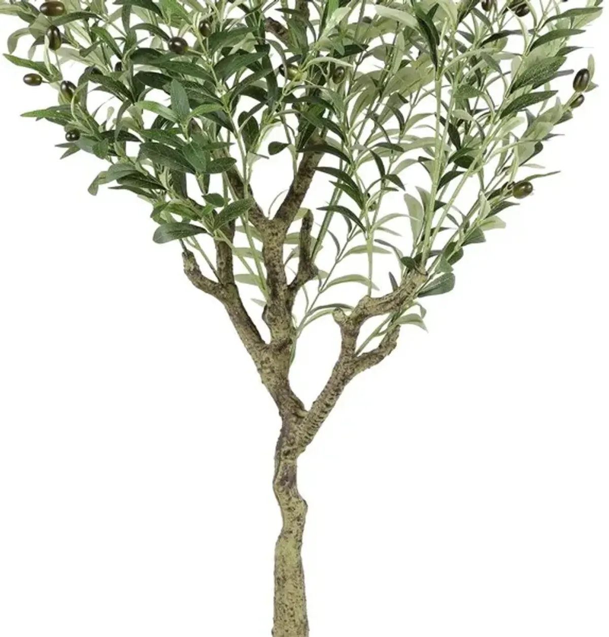 Faux Potted Olive Tree