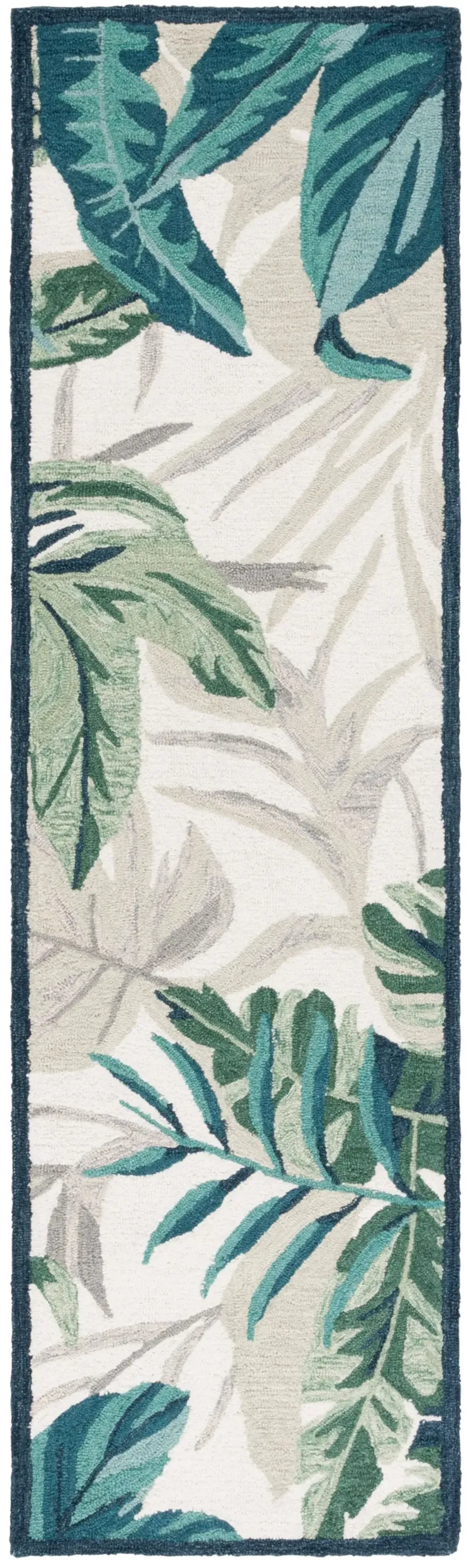 BLOSSOM 570 IVORY  2'-6' x 8' Runner Rug