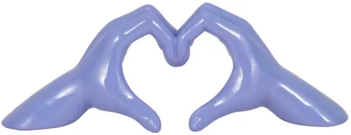 15" Heart Hands, Purple