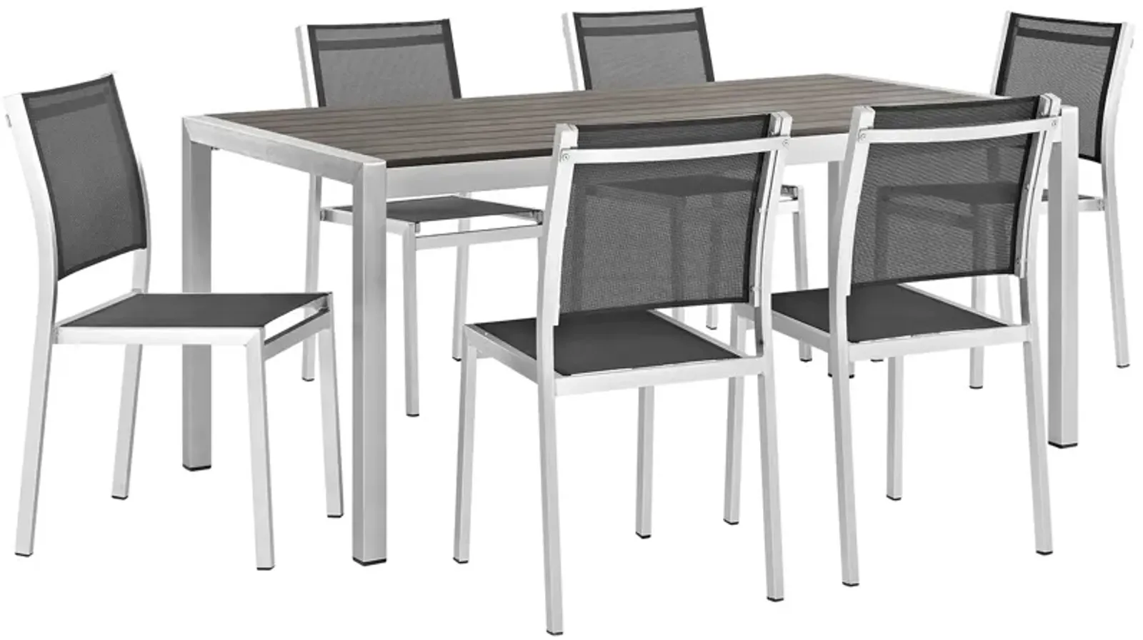 Shore 7 Piece Outdoor Patio Dining Set