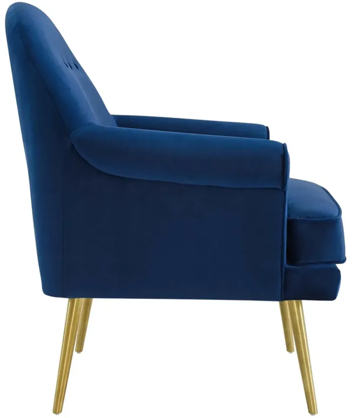 Revive Tufted Button Accent Performance Velvet Armchair