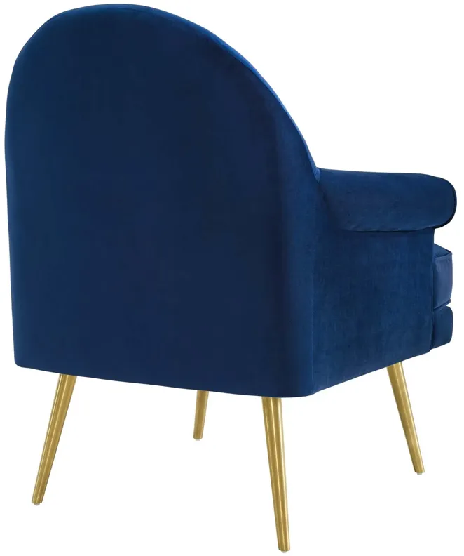 Revive Tufted Button Accent Performance Velvet Armchair