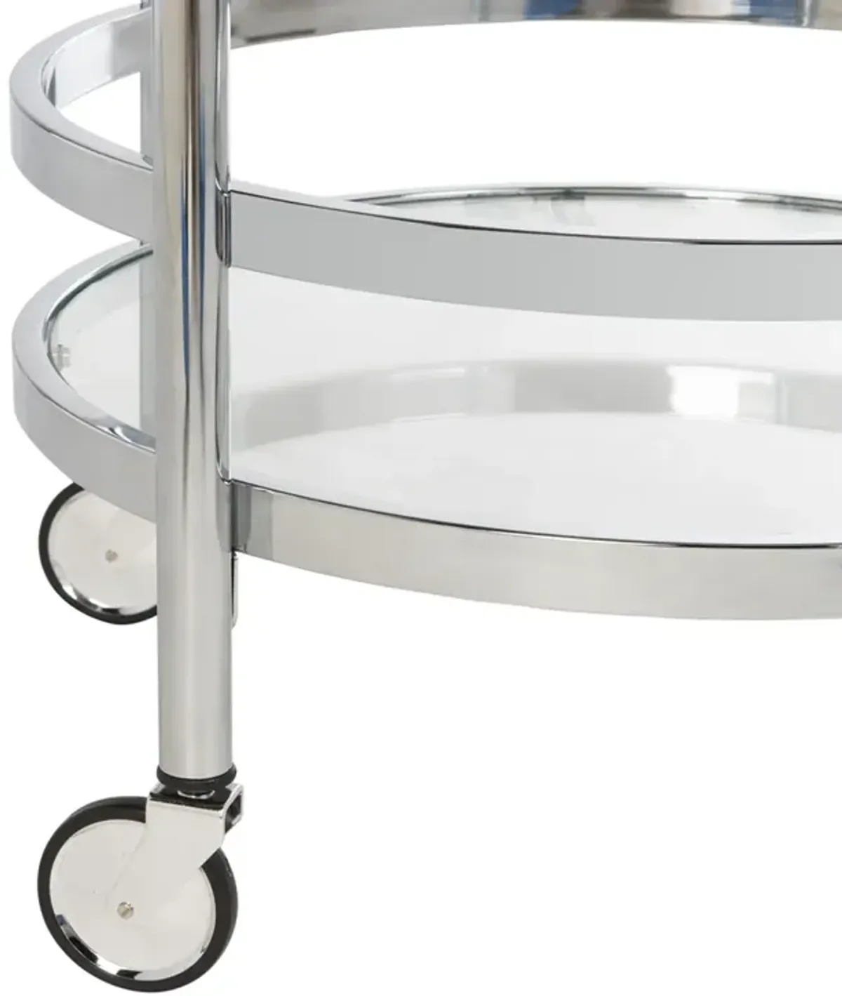 SIENNA 2 TIER ROUND BAR CART