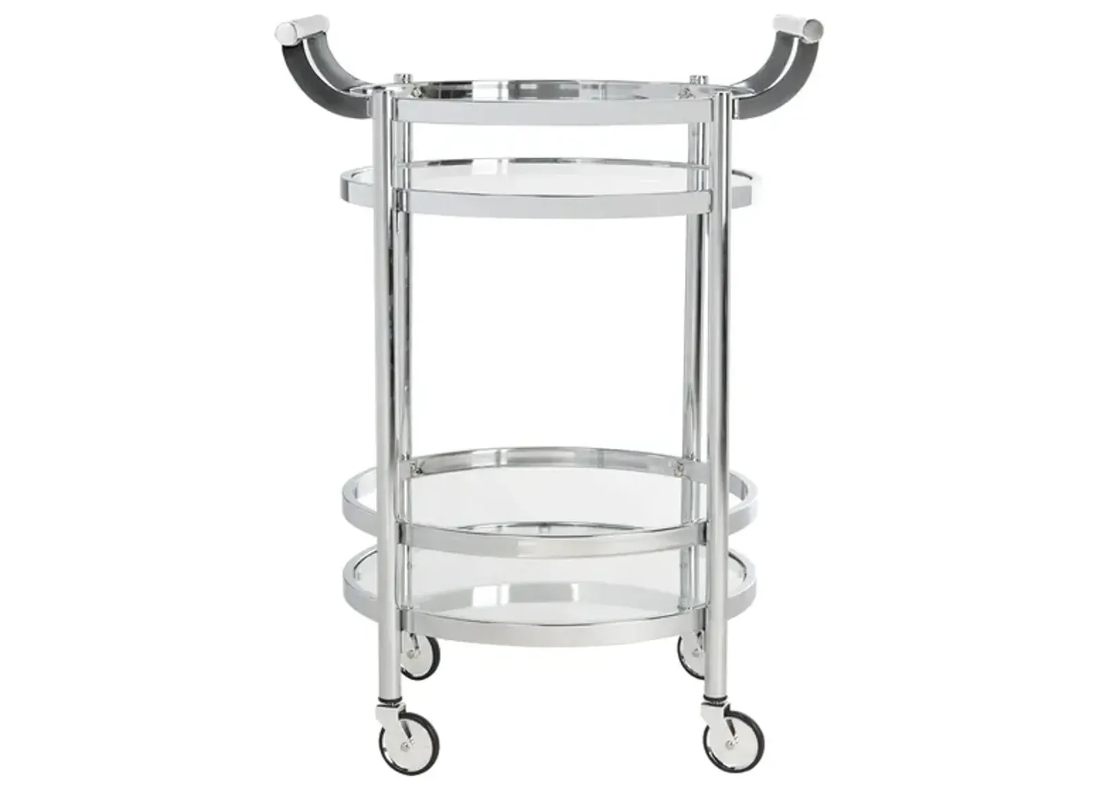 SIENNA 2 TIER ROUND BAR CART