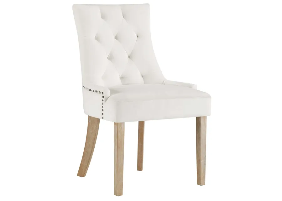 Pose Performance Velvet Dining Chair