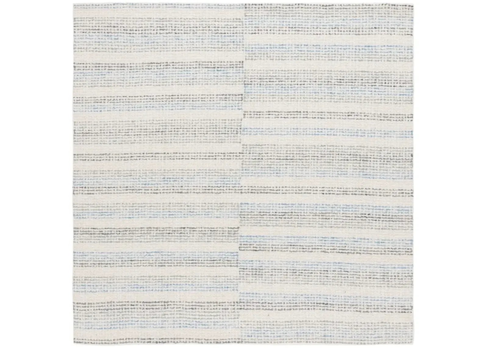 EBONY 810 IVORY  6' x 6' Square Square Rug