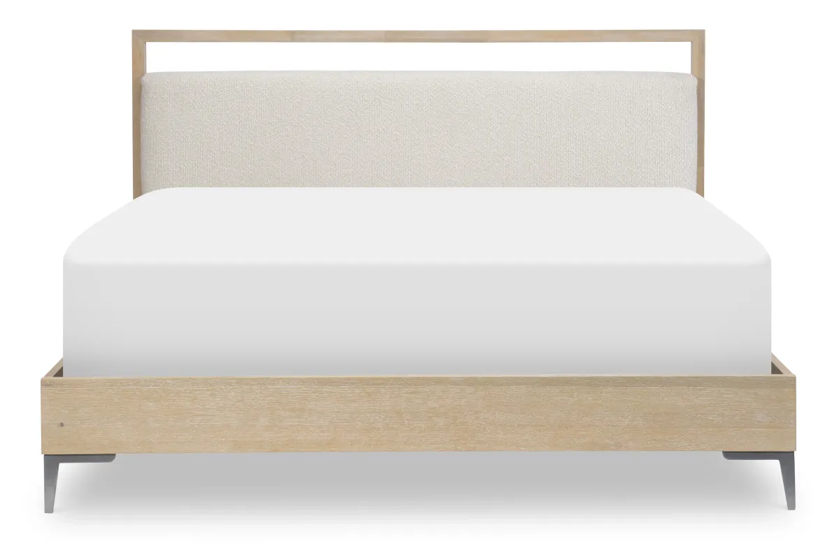 Biscayne Complete Upholstered Queen Bed 