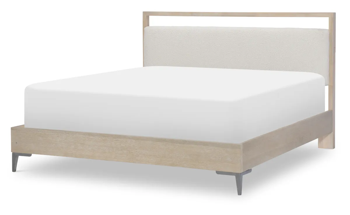 Biscayne Complete Upholstered Queen Bed 