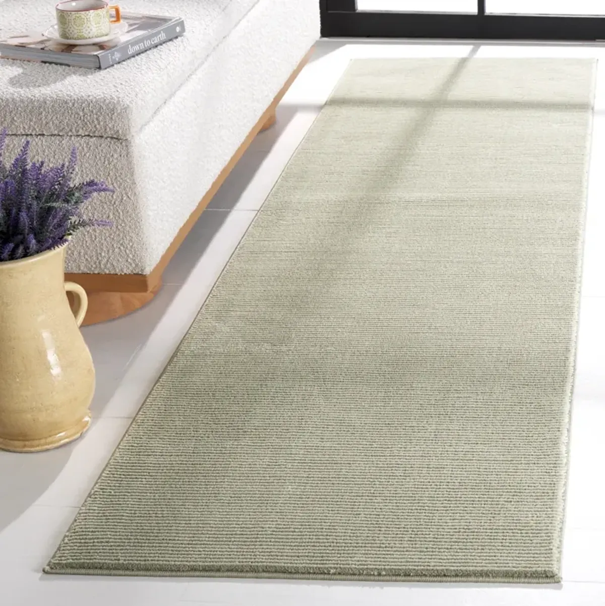 REVIVE 102 SAGE 2'-3' x 8' Runner Rug