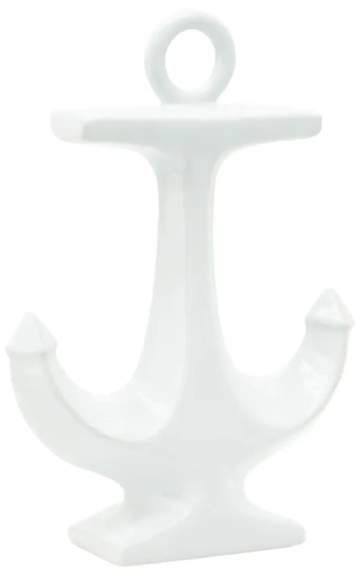 White Ceramic Anchor 10"