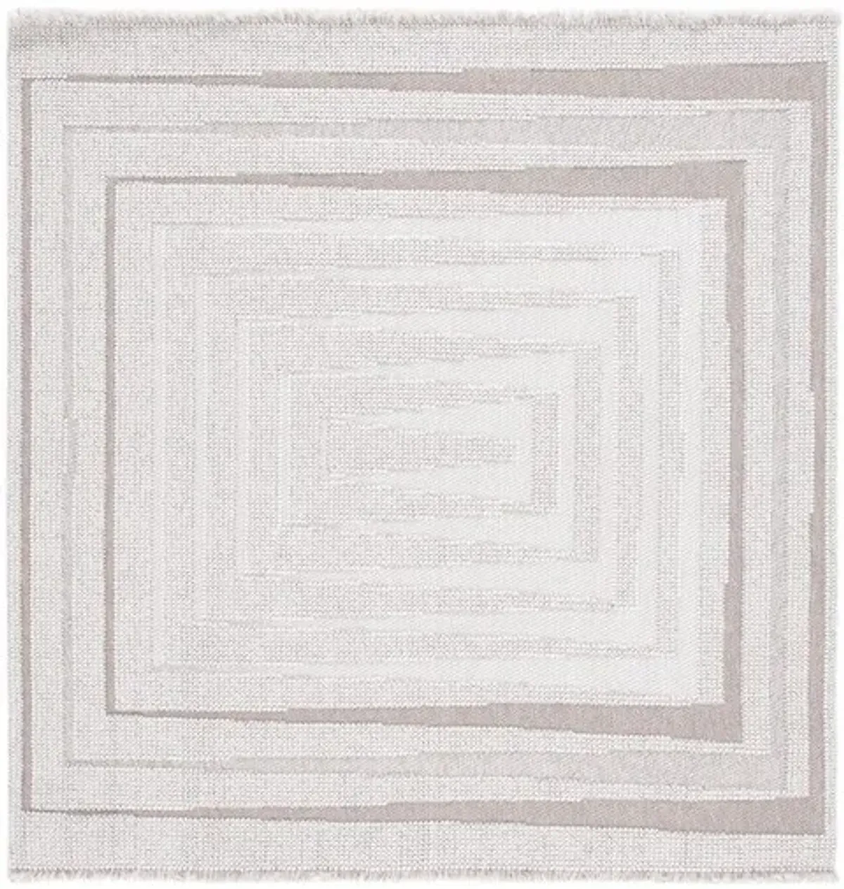 LOTUS 109 Beige 6'-7' X 6'-7' Square Square Rug