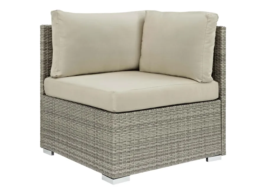 Repose Sunbrella® Fabric Outdoor Patio Corner