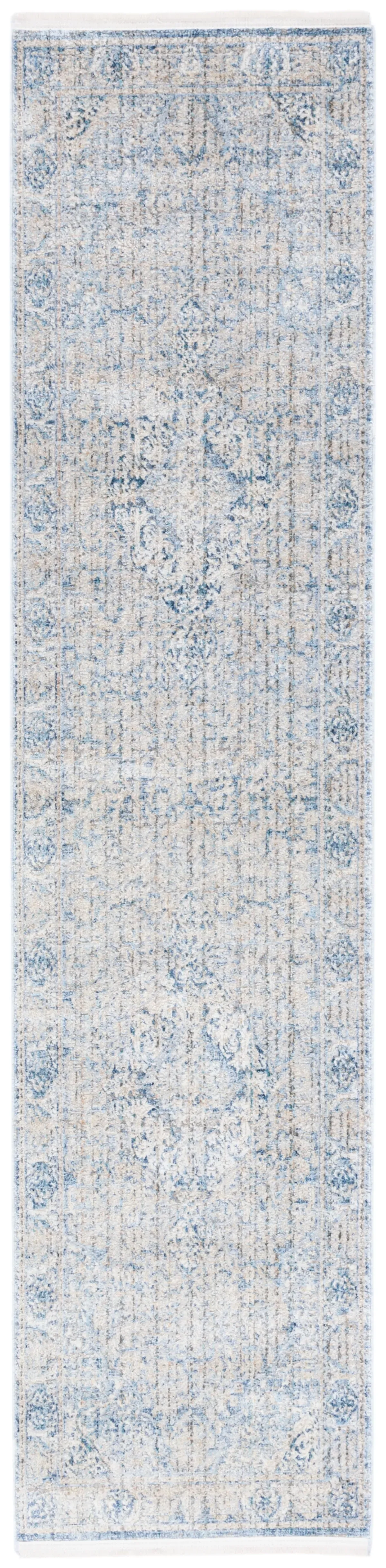 DREAM 492 GREY  2' x 8' Runner Rug