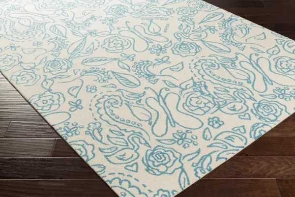 Tic Tac Toe TCT-6008 5' x 7'6" Hand Made Rug