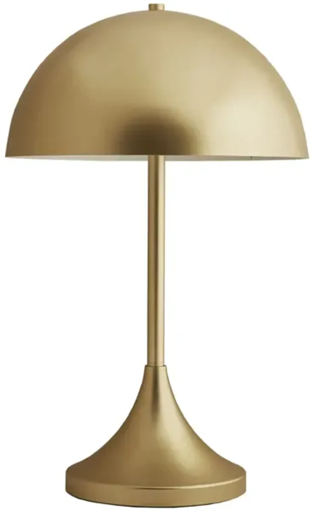 INK+IVY Bryson Gold Dome-Shaped 2-Light Metal Table Lamp