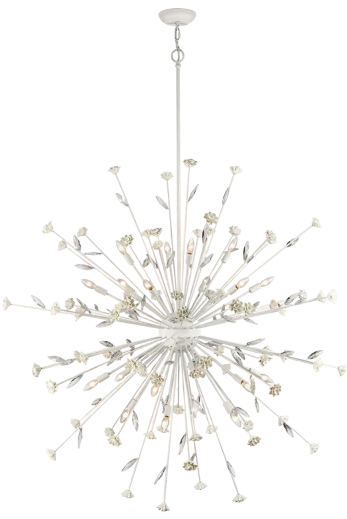 Adelaide 59.5'' Wide 20-Light Chandelier - Textured White