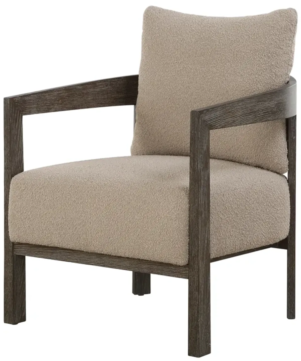 Sienna Sand Fabric Accent Chair