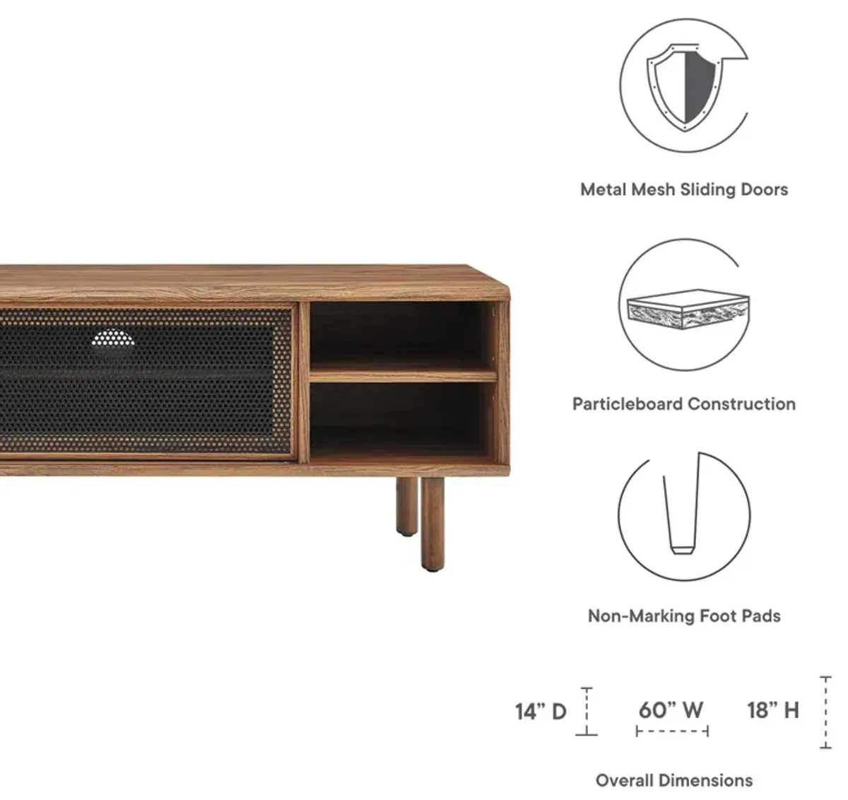 Kurtis 60" TV Stand