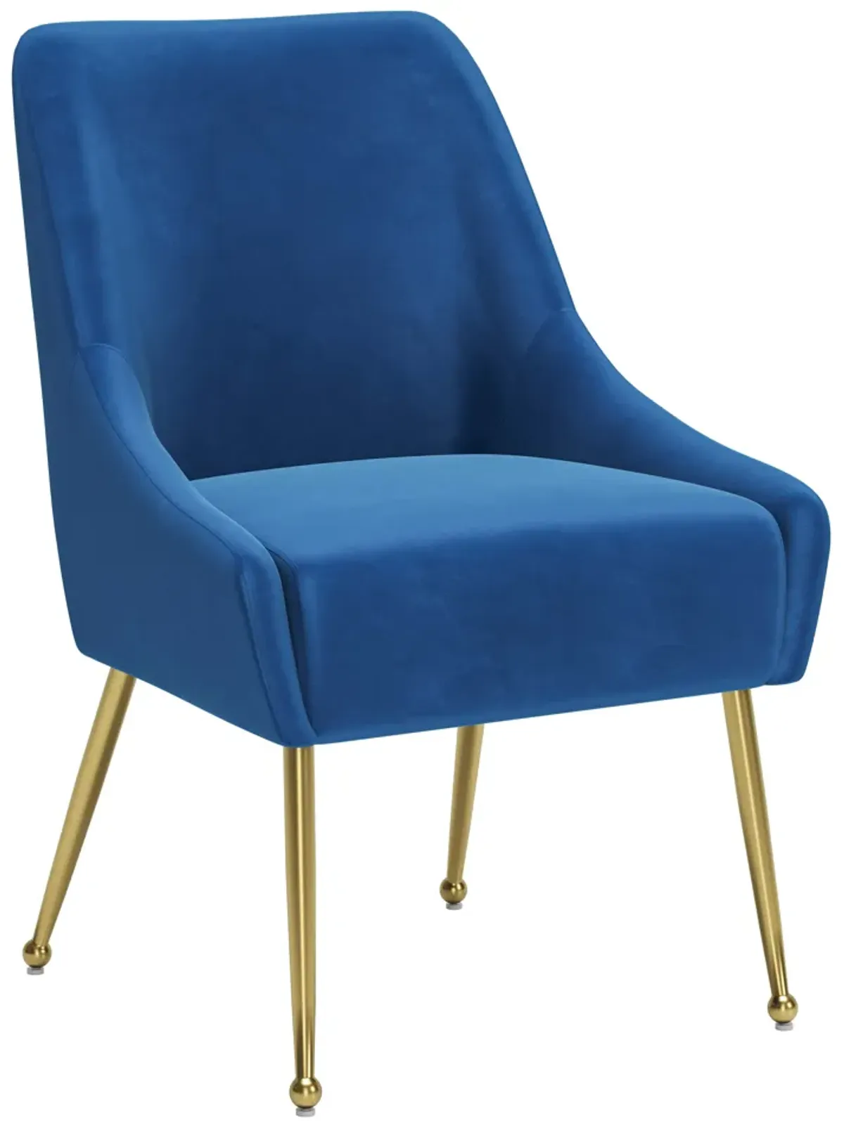 Maxine Dining Chair Navy Blue & Gold