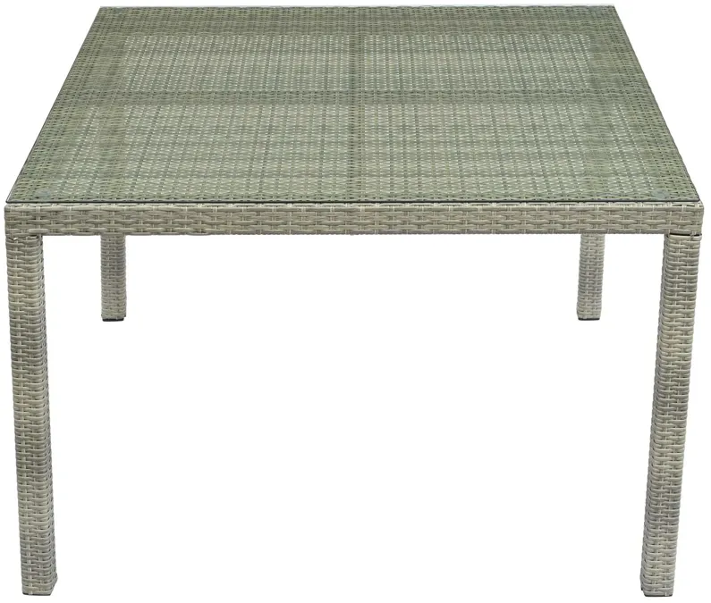 Conduit 47" Square Outdoor Patio Wicker Rattan Table