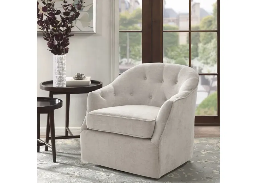 Madison Park Calvin Natural Swivel