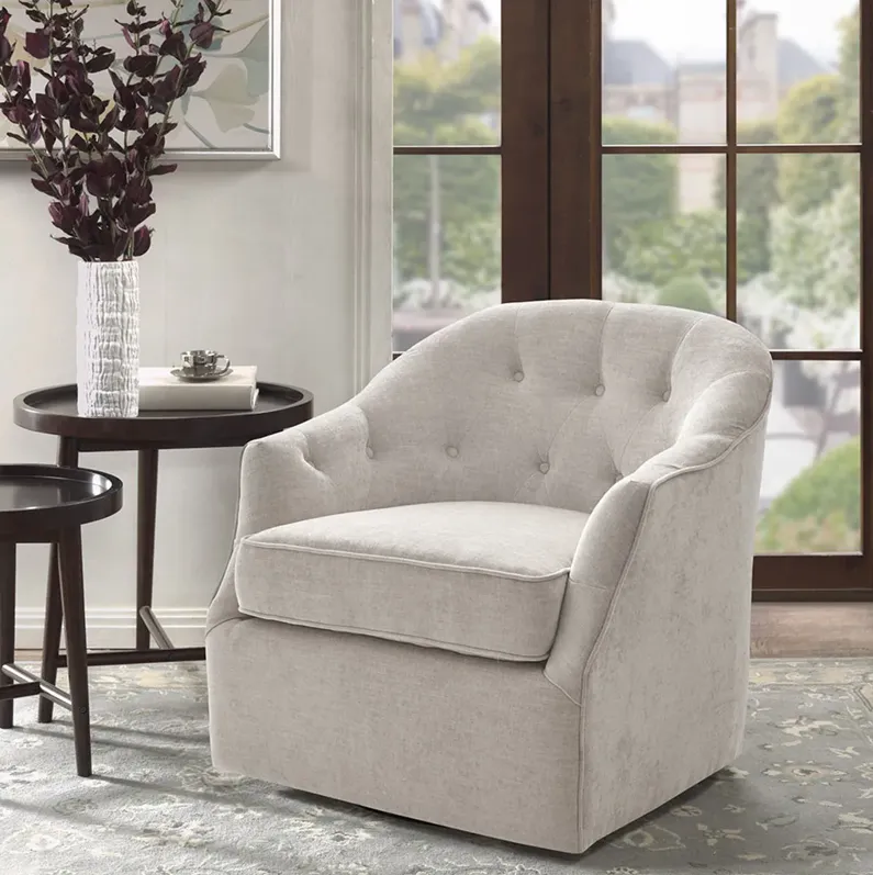 Madison Park Calvin Natural Swivel