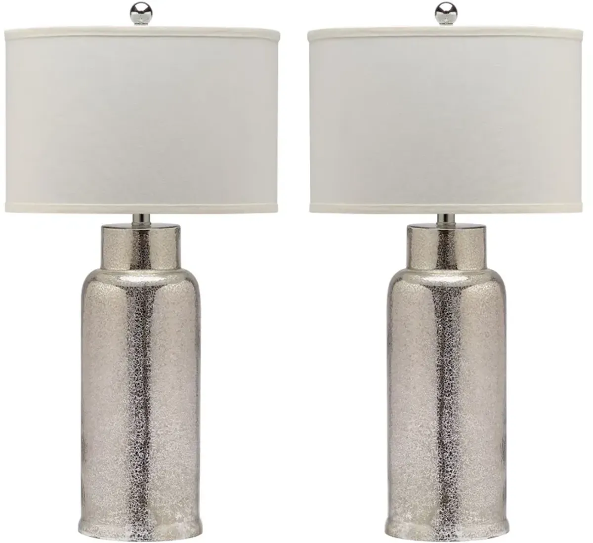 Bottle 29-Inch H Glass Table Lamp - Set of 2