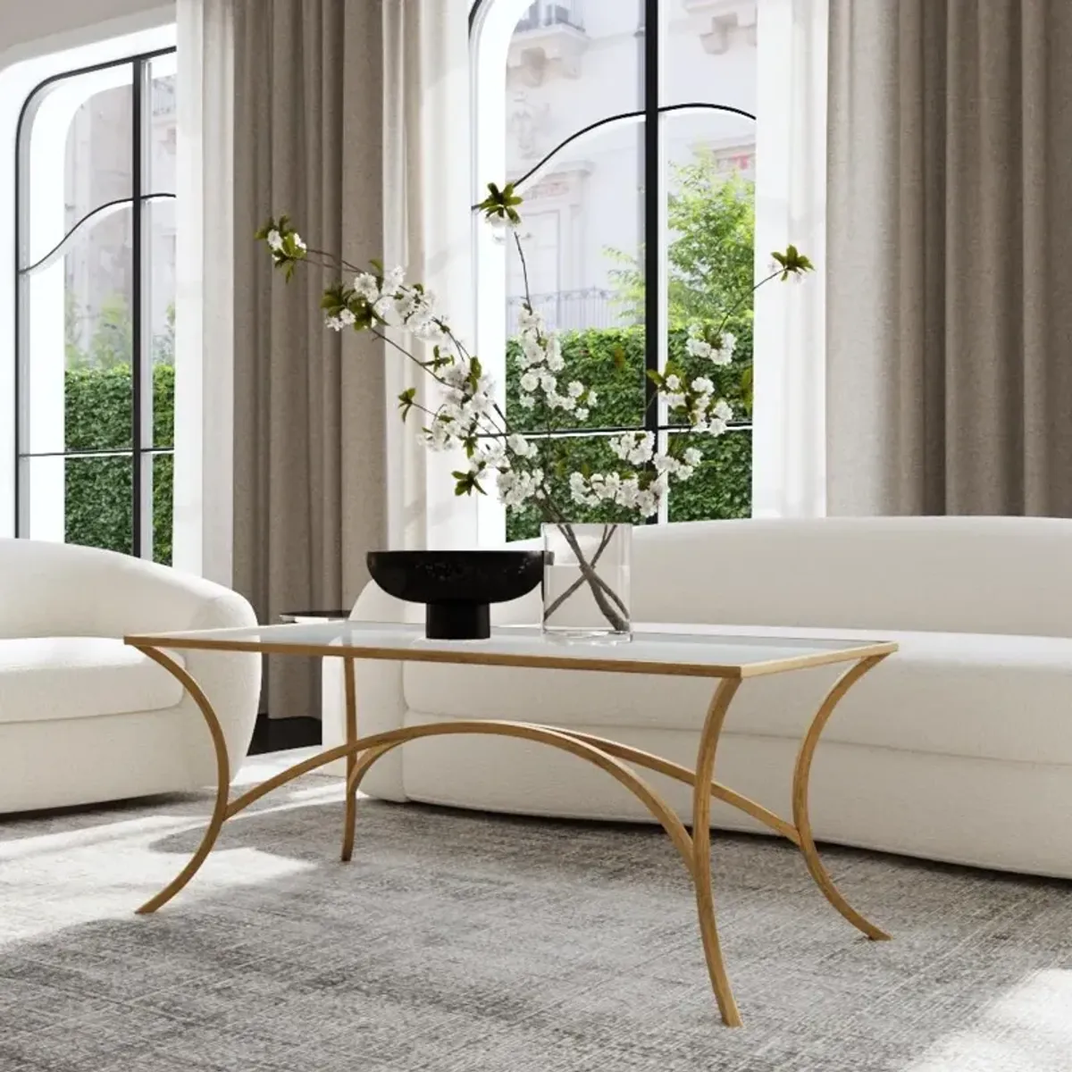 Alayna Gold Coffee Table