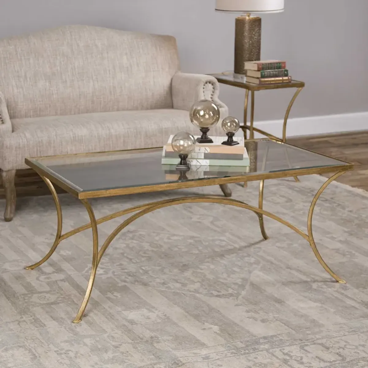 Alayna Gold Coffee Table