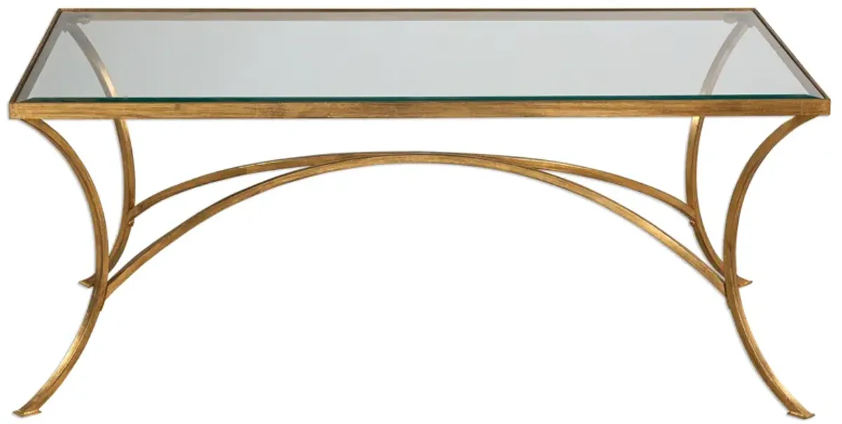 Alayna Gold Coffee Table