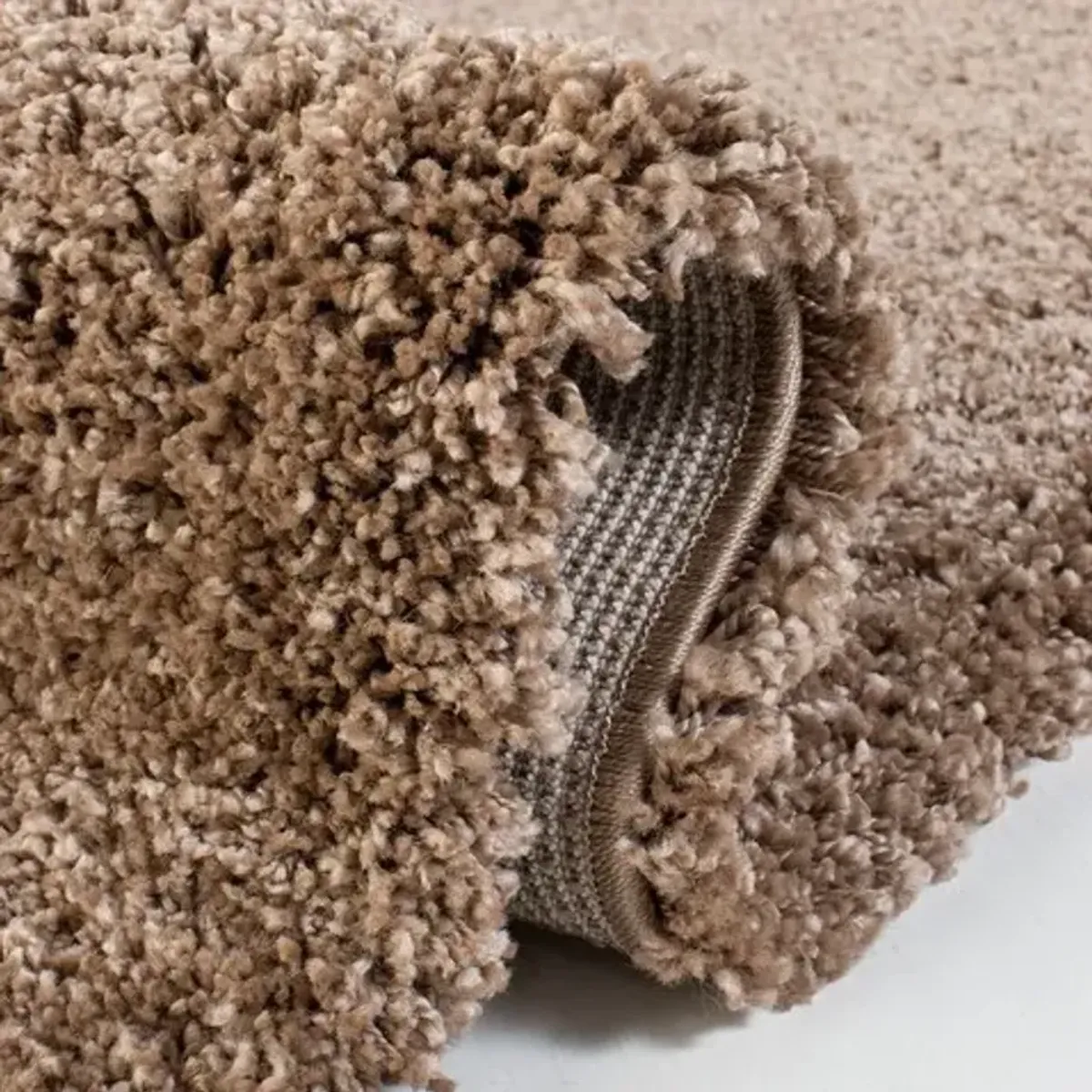 MILAN SHAG Round Power Loomed 5'-1" x 5'-1"Round Rug