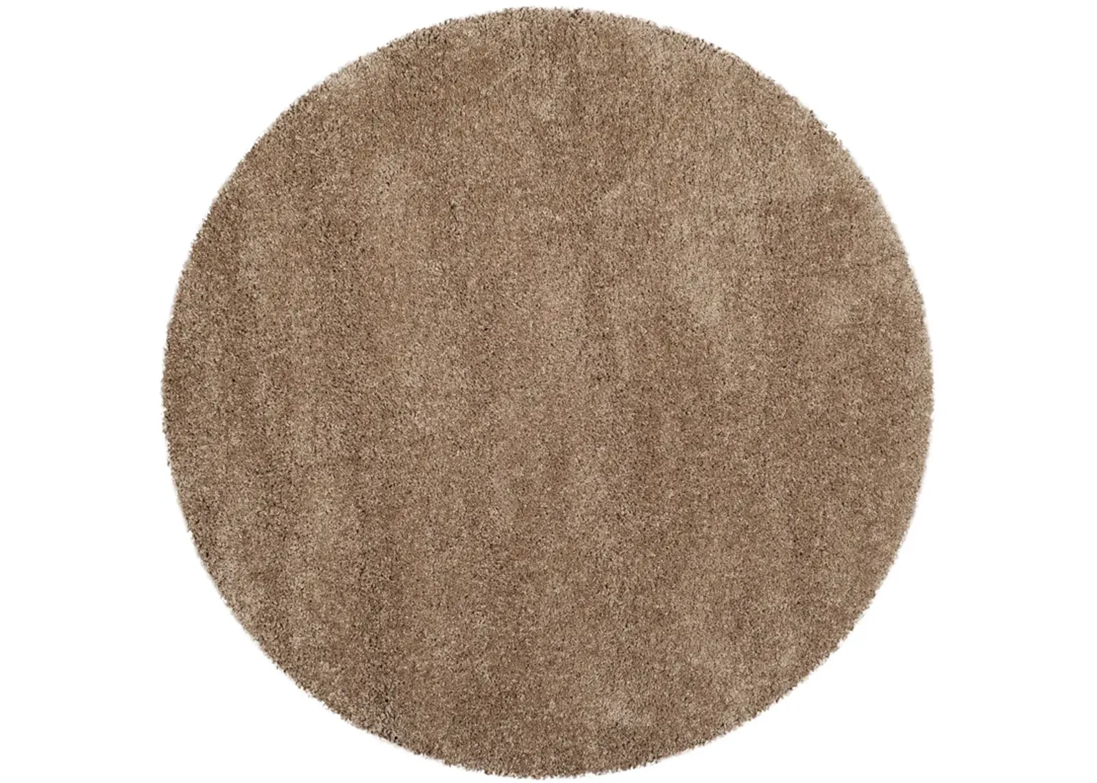 MILAN SHAG Round Power Loomed 5'-1" x 5'-1"Round Rug