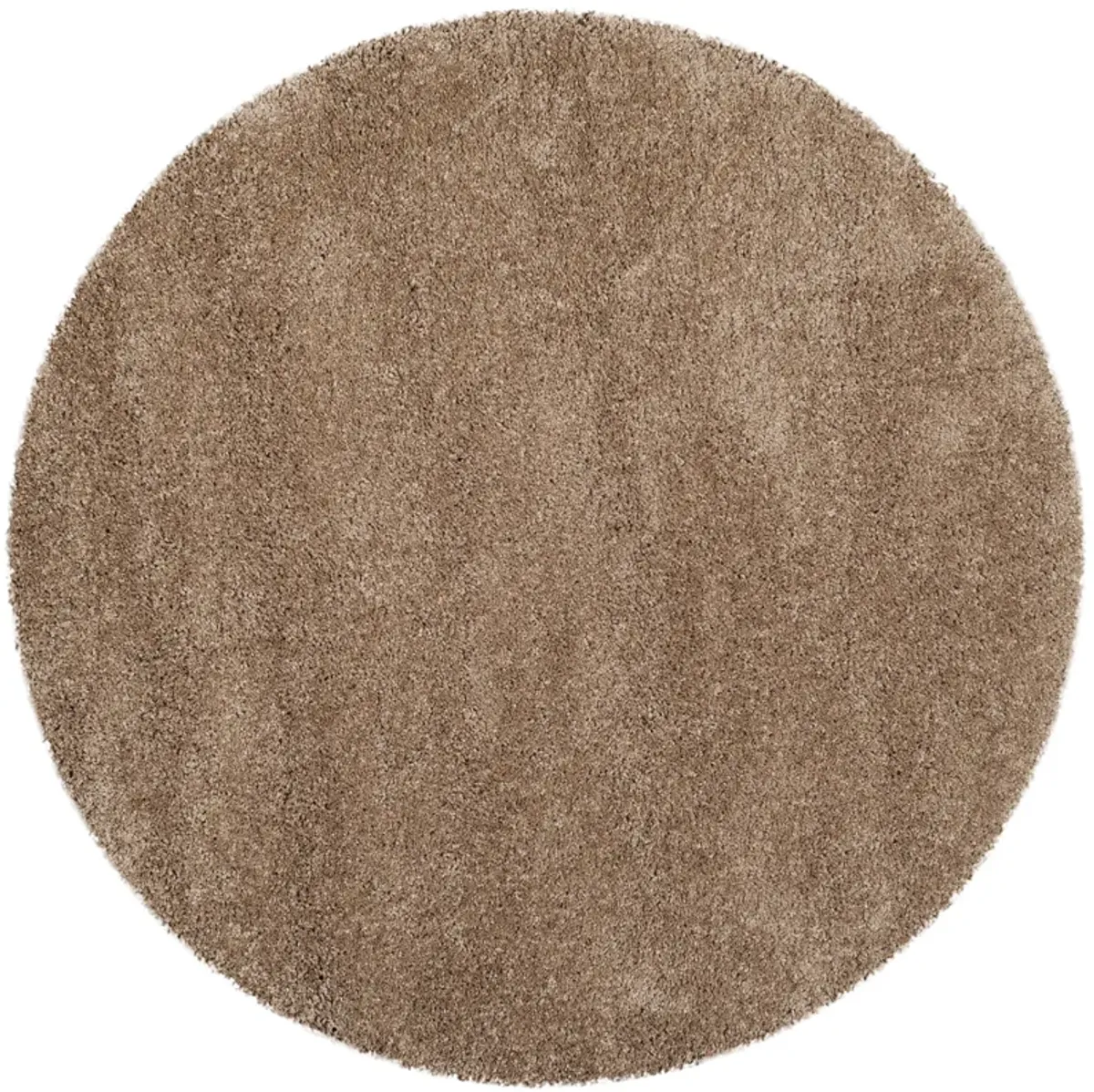 MILAN SHAG Round Power Loomed 5'-1" x 5'-1"Round Rug