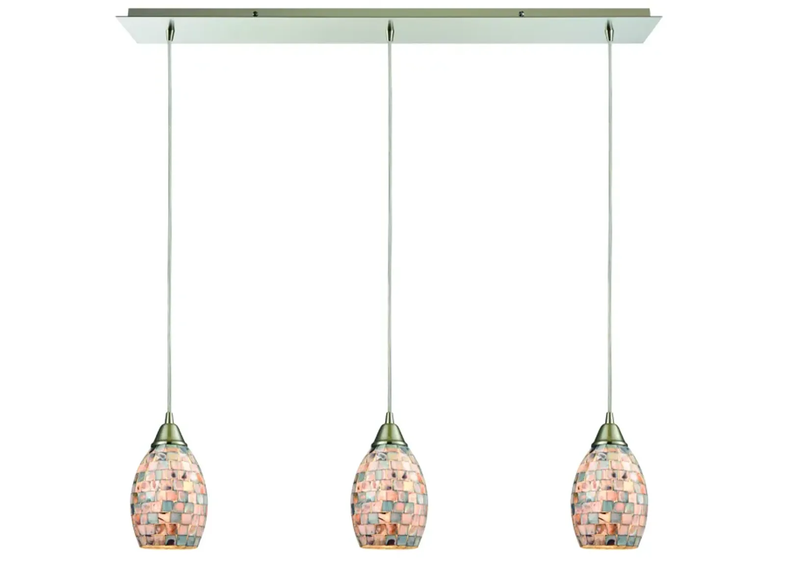 Capri Configurable Multi Pendant - Satin Nickel