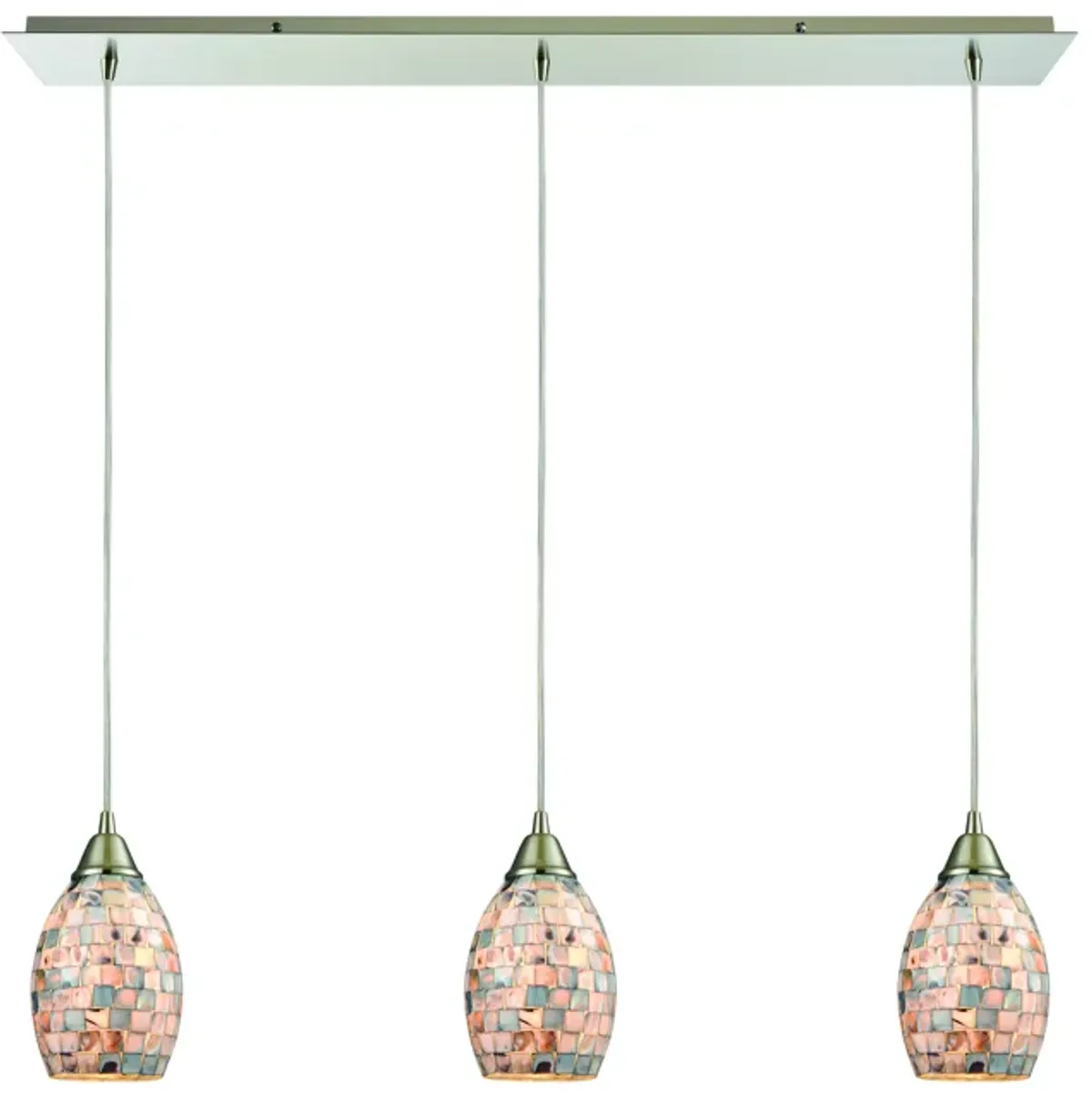 Capri Configurable Multi Pendant - Satin Nickel