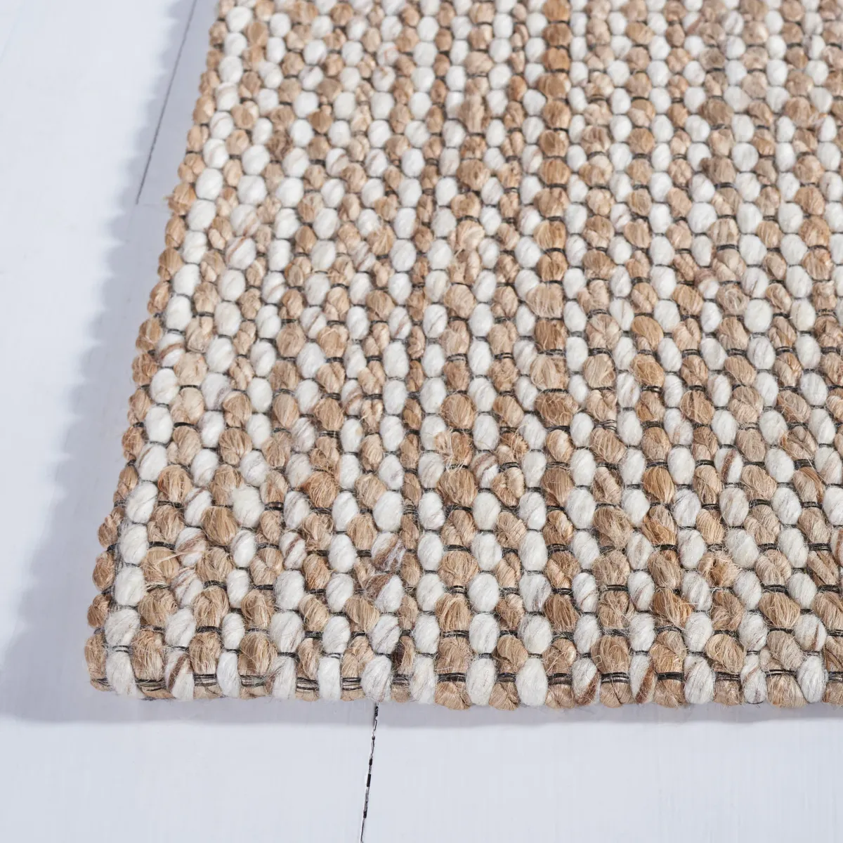 NATURAL FIBER Hand Tufted 6' x 9' area rug