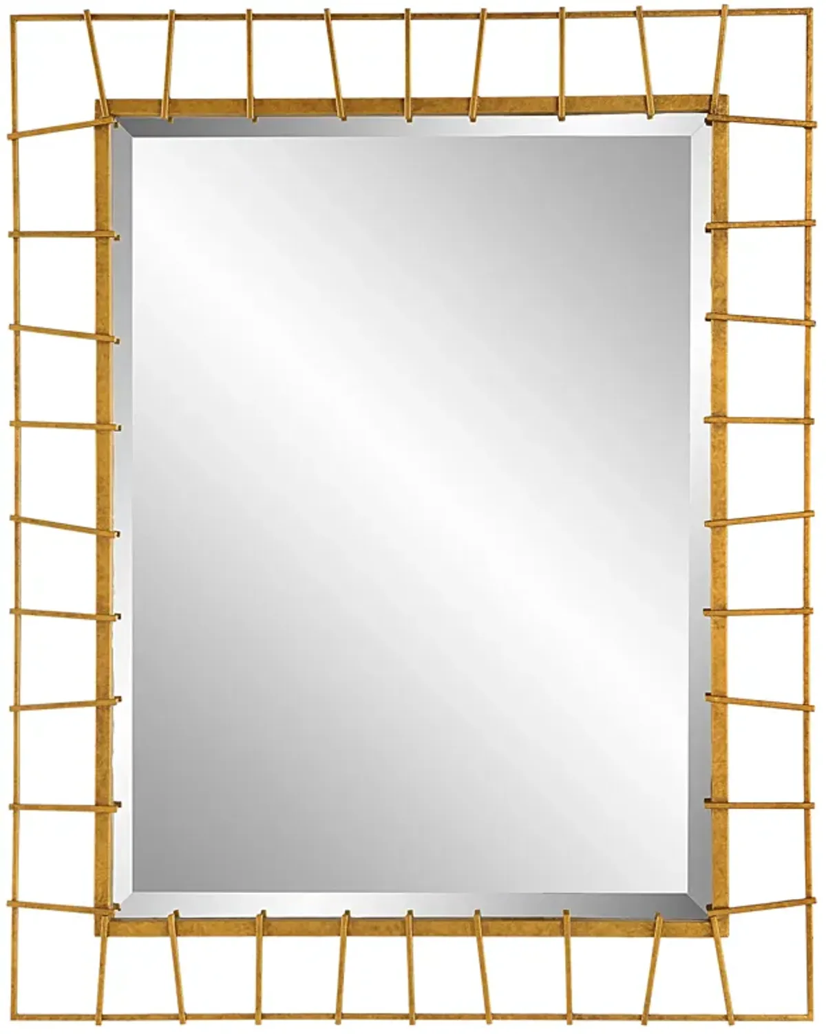 Uttermost Townsend Antiqued Gold Mirror