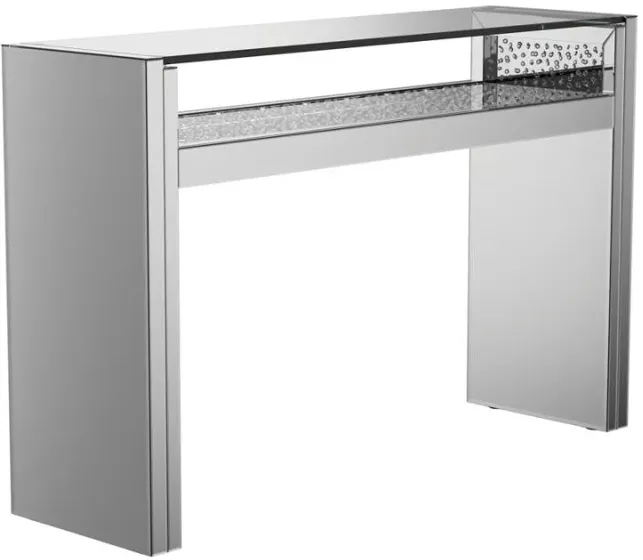 Edna 1-shelf Console Table Silver