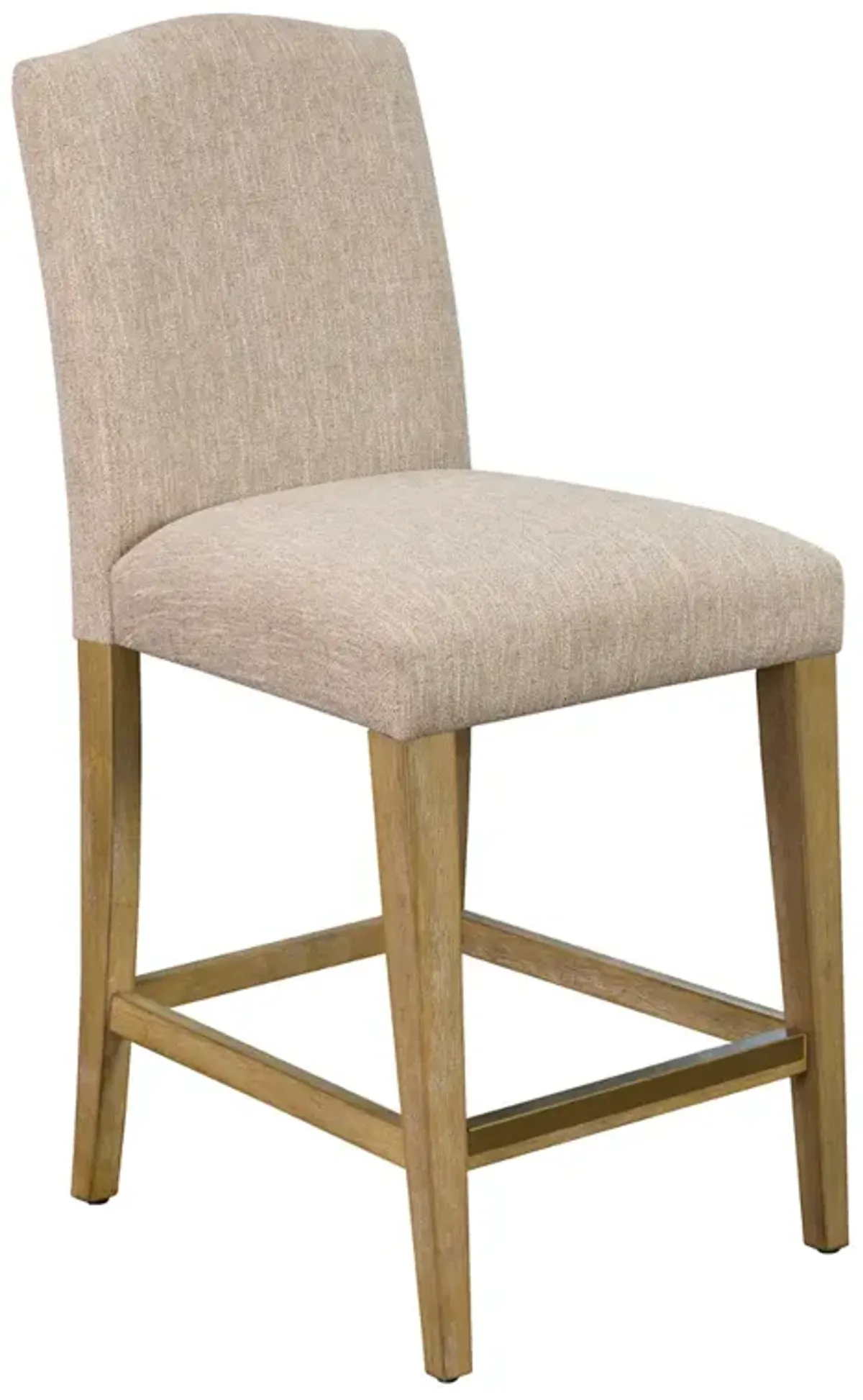 Martha Stewart Connor Tan Upholstered Counter stool 25"H