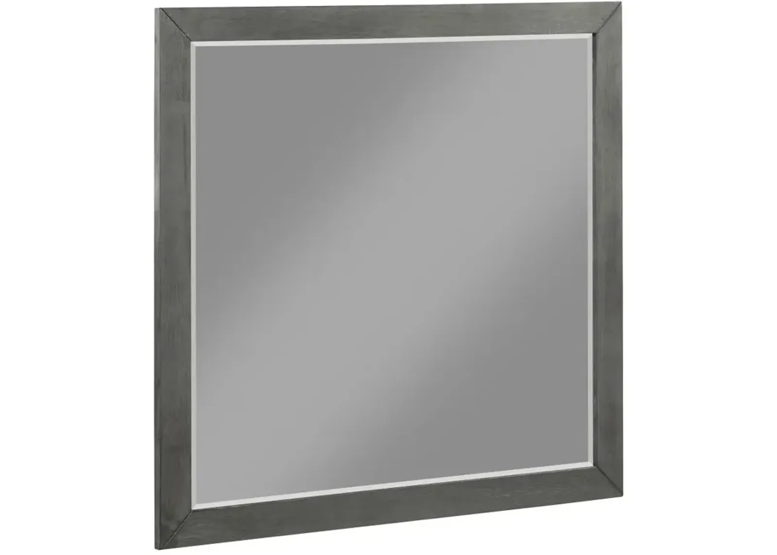 Nathan Rectangular Dresser Mirror Grey