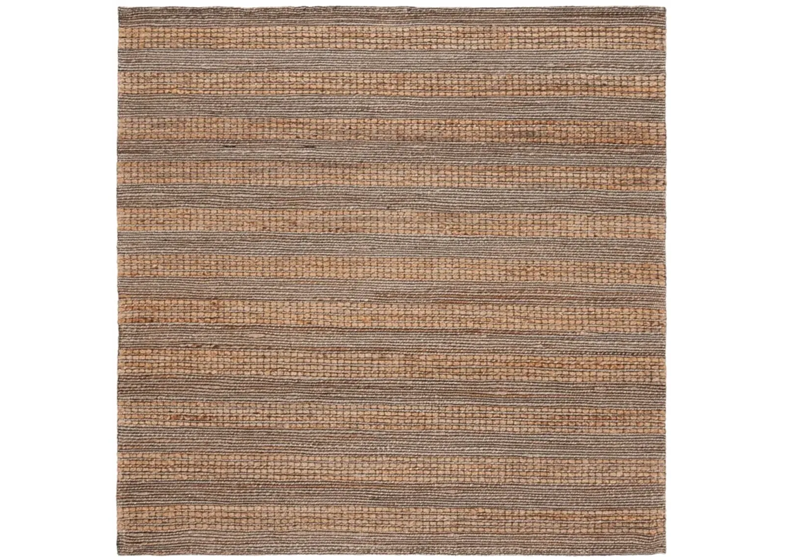 NATURAL FIBER 676 NATURAL  6'-6' x 6'-6' Square Square Rug