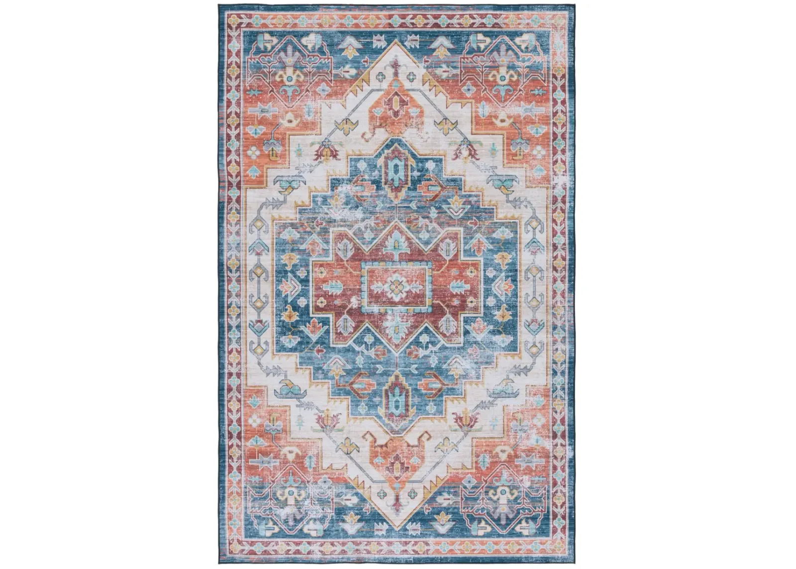 TUCSON 116 M/W S/R BLUE  2'-6' x 4' Accent Rug