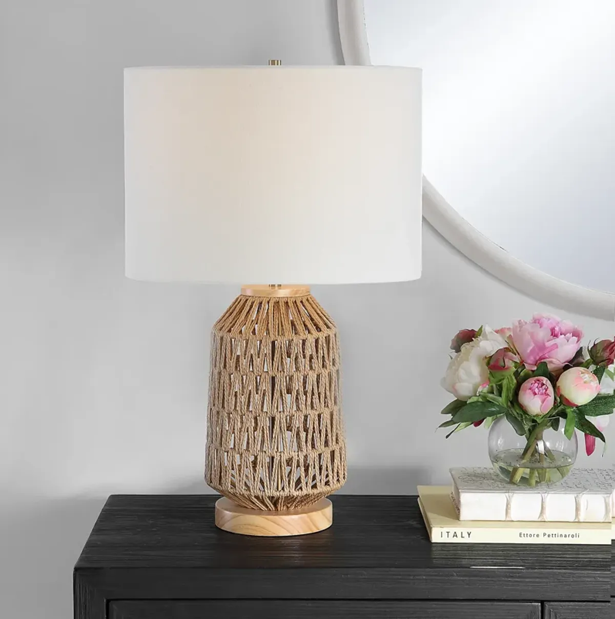 Oak Wood  Table Lamp