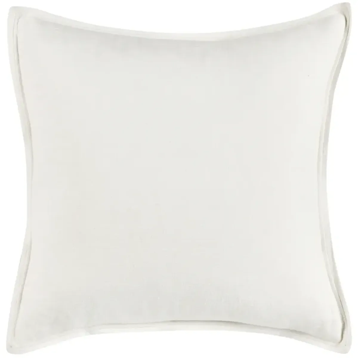 Talia Cotton Linen Blend Ivory Sham